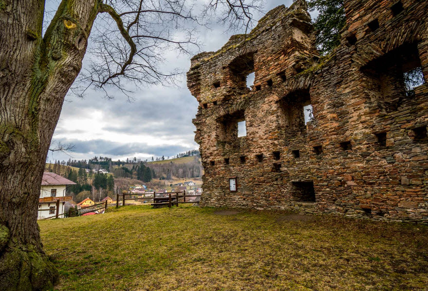 Zřícenina Hradu Dalečín, Czech Republic (Czechia)